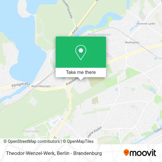 Theodor-Wenzel-Werk map