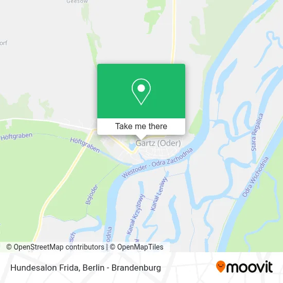 Hundesalon Frida map