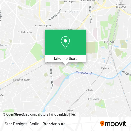 Star Designz map
