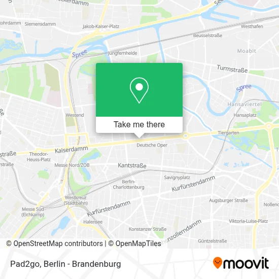Pad2go map