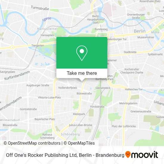 Off One's Rocker Publishing Ltd map