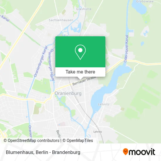 Blumenhaus map