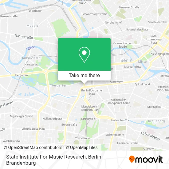 State Institute For Music Research map