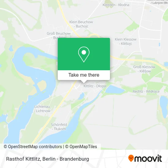 Rasthof Kittlitz map