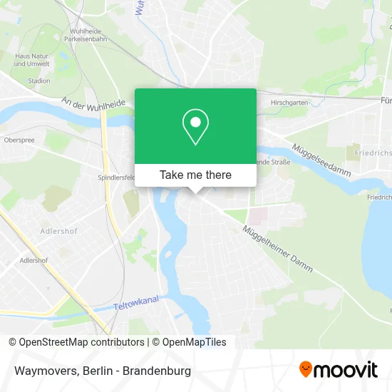 Waymovers map