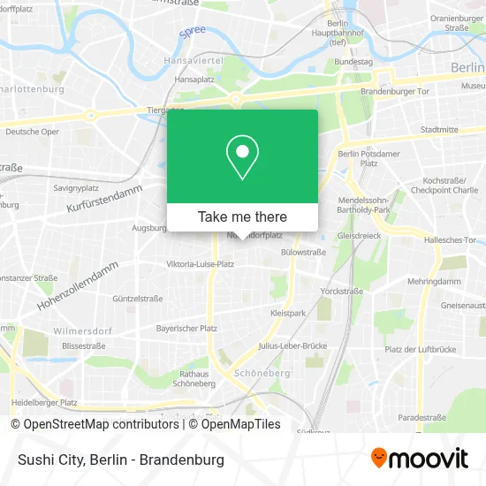 Sushi City map