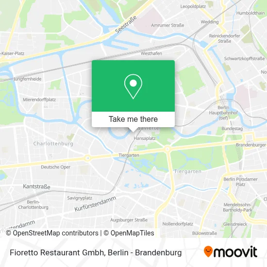 Fioretto Restaurant Gmbh map