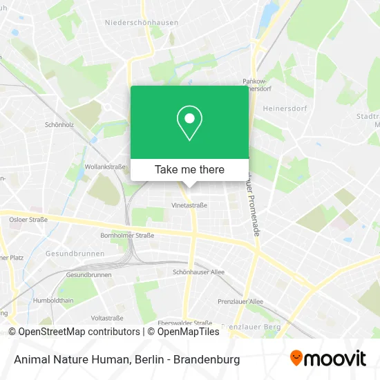 Animal Nature Human map