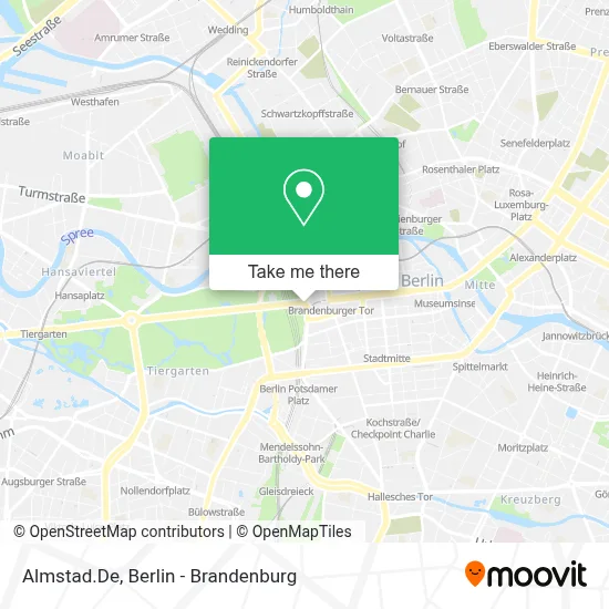 Almstad.De map