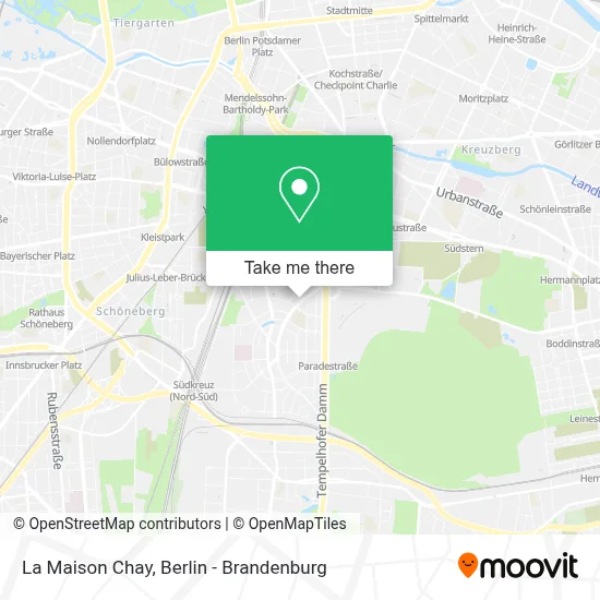 La Maison Chay map