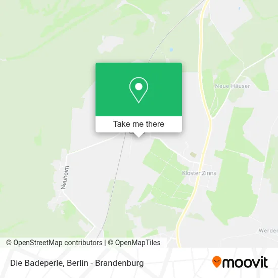Die Badeperle map