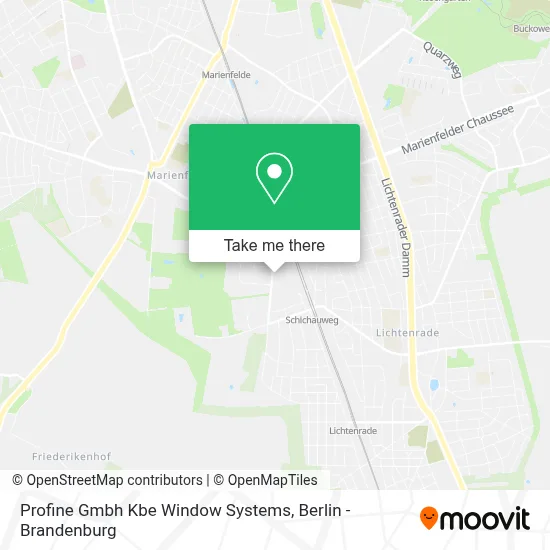 Profine Gmbh Kbe Window Systems map