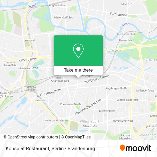 Konsulat Restaurant map