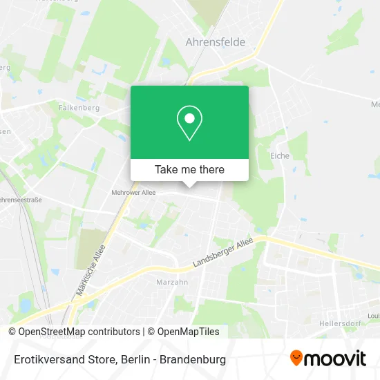 Erotikversand Store map