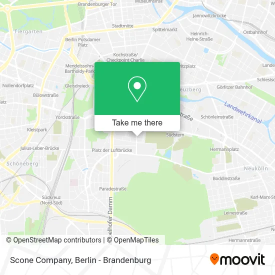 Scone Company map