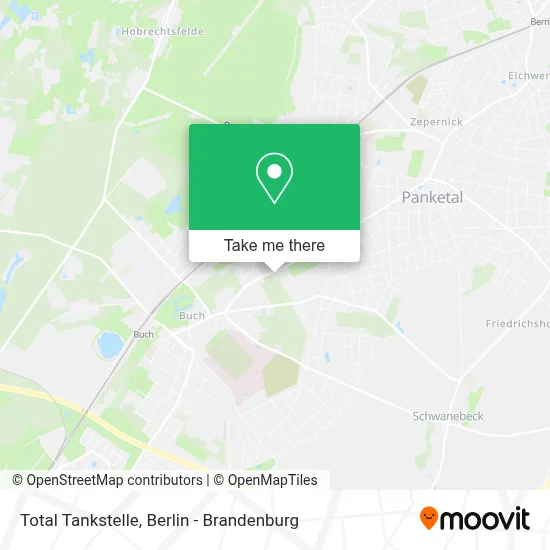 Total Tankstelle map