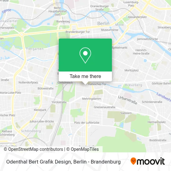Odenthal Bert Grafik Design map