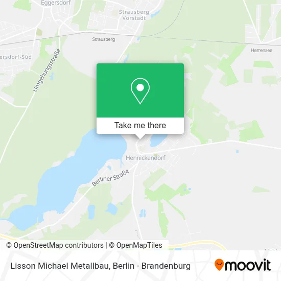 Lisson Michael Metallbau map