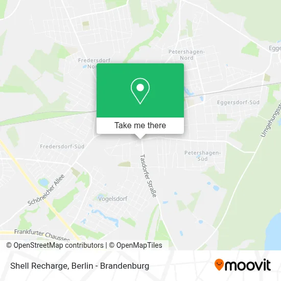 Shell Recharge map
