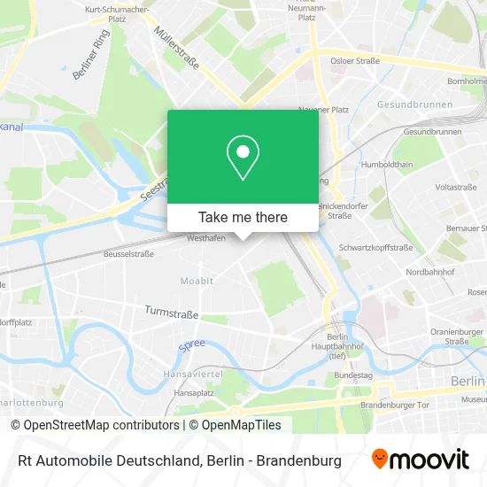 Rt Automobile Deutschland map