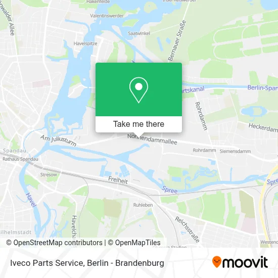 Iveco  Parts Service map
