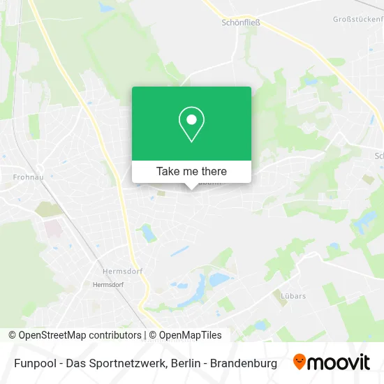 Funpool - Das Sportnetzwerk map