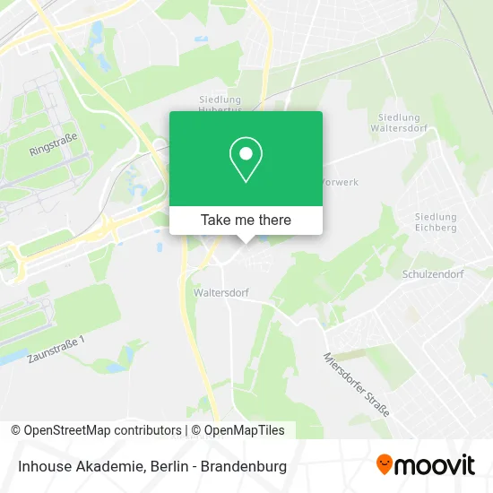 Inhouse Akademie map