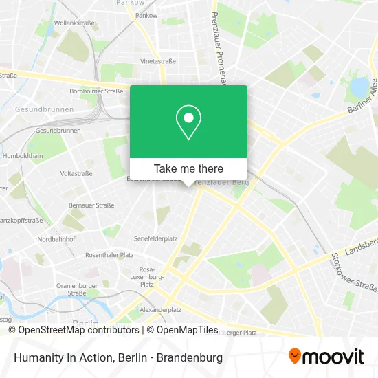 Humanity In Action map