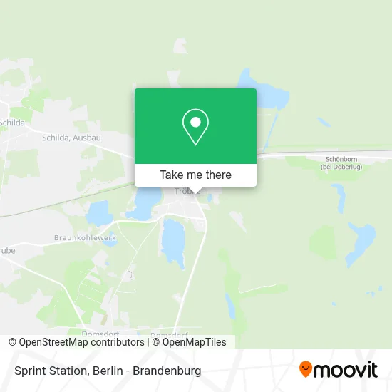 Sprint Station map