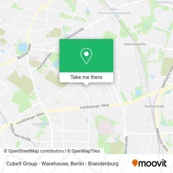 Cube9 Group - Warehouse map