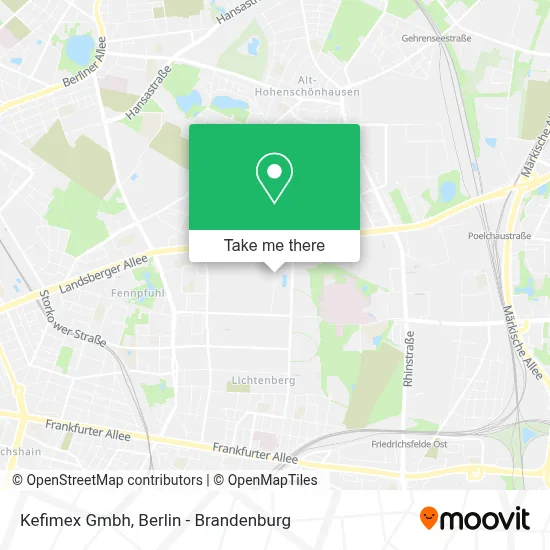 Kefimex Gmbh map