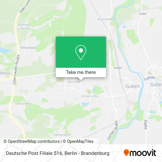 Deutsche Post Filiale 516 map