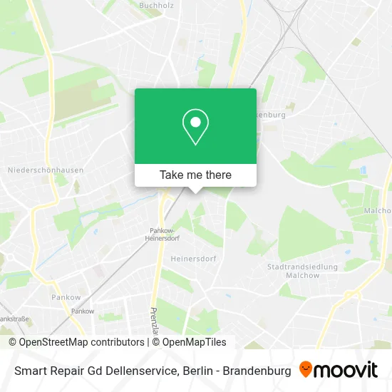 Smart Repair Gd Dellenservice map