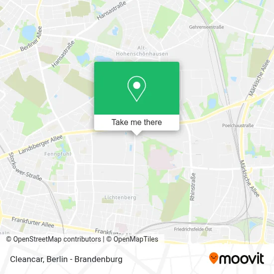 Cleancar map