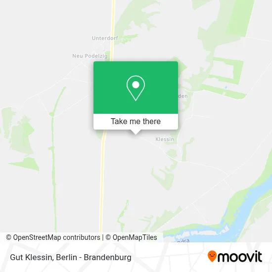 Gut Klessin map