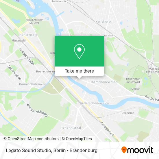 Legato Sound Studio map