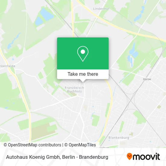 Autohaus Koenig Gmbh map