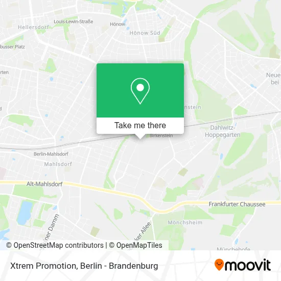 Xtrem Promotion map