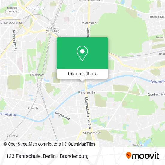 123 Fahrschule map