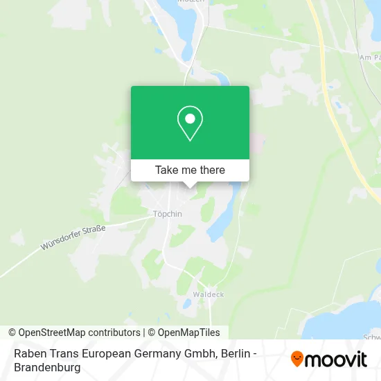 Raben Trans European Germany Gmbh map