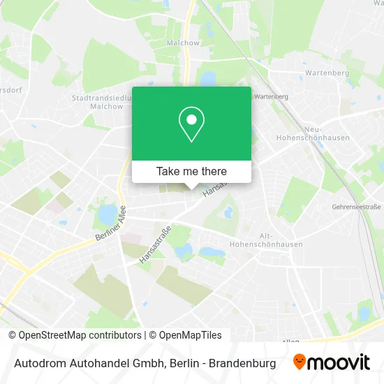 Autodrom Autohandel Gmbh map