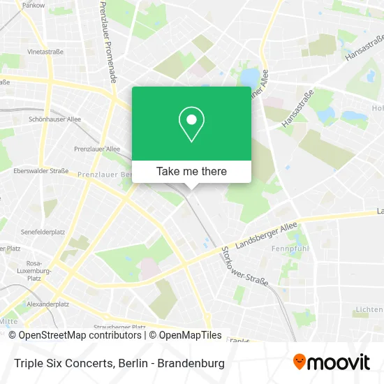 Triple Six Concerts map
