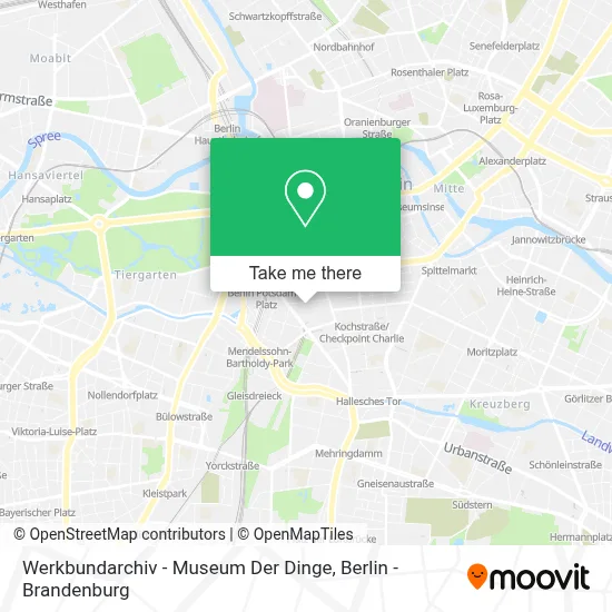 Werkbundarchiv - Museum Der Dinge map