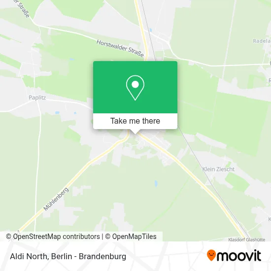 Aldi Nord map