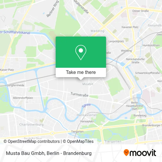 Musta Bau Gmbh map