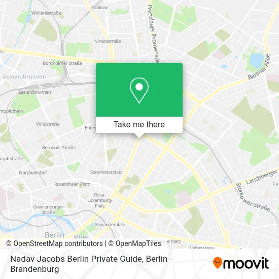 Nadav Jacobs Berlin Private Guide map