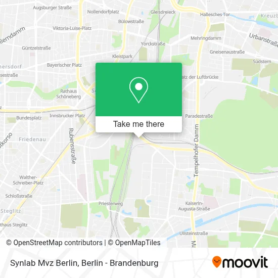 Synlab Mvz Berlin map
