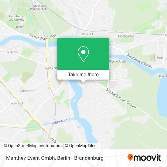 Manthey Event Gmbh map