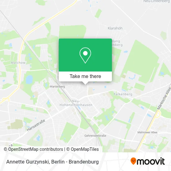 Annette Gurzynski map