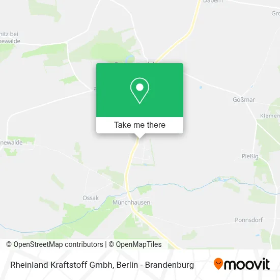 Rheinland Kraftstoff Gmbh map